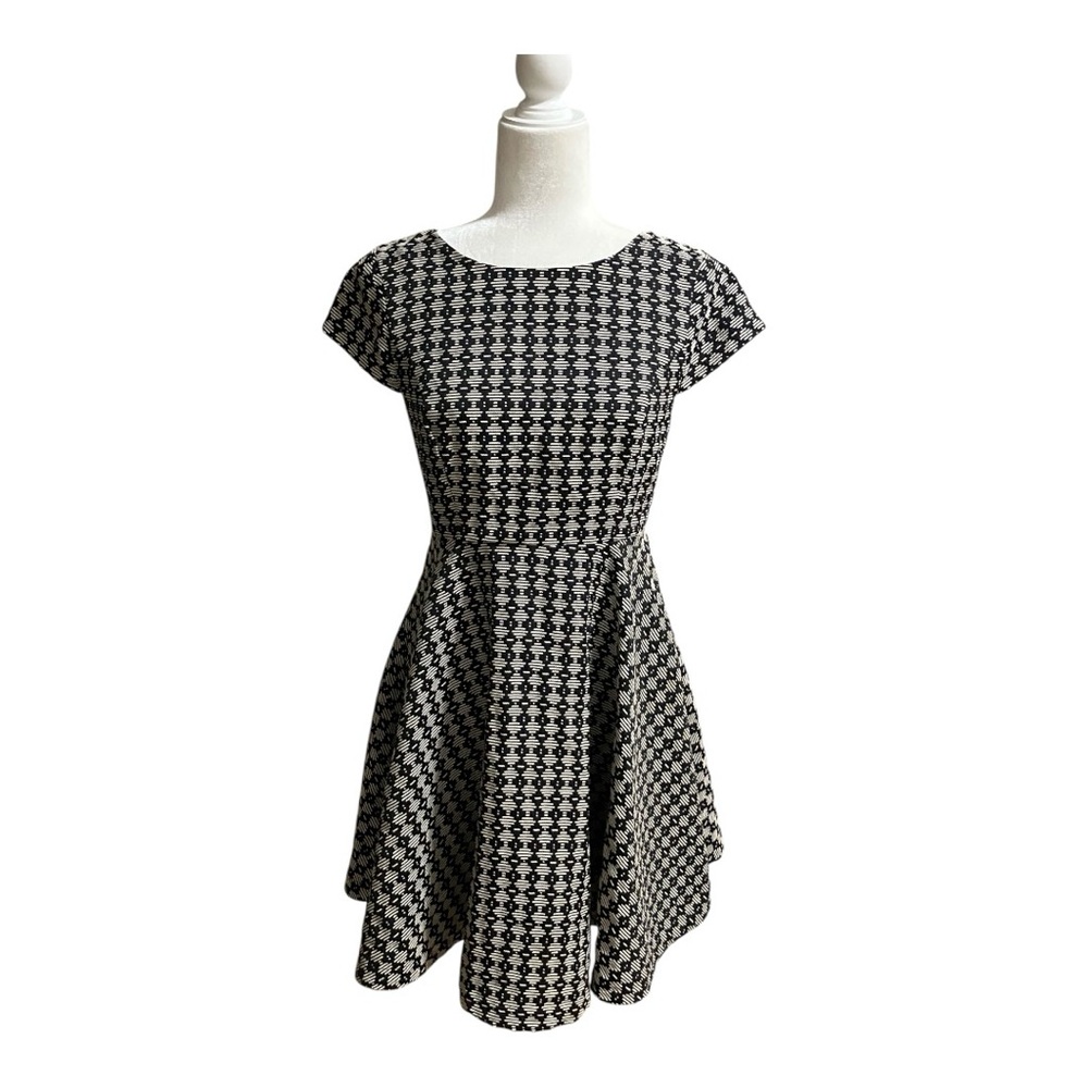 Black and White Maeve Dress